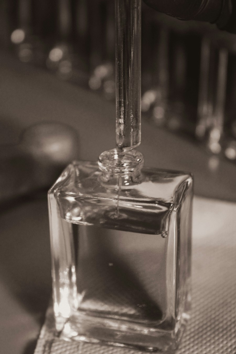 Perfume distillation and craftsmanship